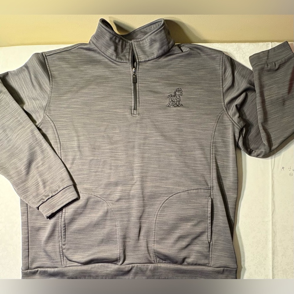 EUC Sweatshirt: Quarter-Zip, Rain-Resistant, Split Kangaroo Pocket